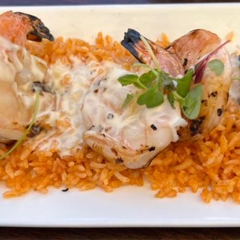 Havana - Grilled Shrimp with a cream sauce. Good size shrimp with a nice grill char. Citrus cream is delicious. - Cuban Near Me - Walnut Creek, California Havana - Grilled Shrimp with a cream sauce. Good size shrimp with a nice grill char. Citrus cream is delicious. - Cuban Near Me - Walnut Creek, California