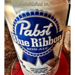 Nonalcoholic PBR @ Nomad World Pub . 1401 E Brady St, Milwaukee, WI . Dive/Sport Pub w/ Street Side Patio. Good Vibes. Cool!