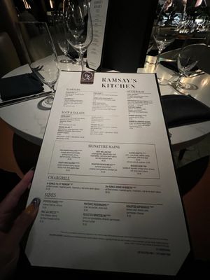 Menu photo 2 Ramsay's Kitchen Las Vegas, NV