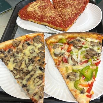 Perizia Kosher Pizza - Mushroom and veggie slices - Pizza Near Me - Brooklyn, New York Perizia Kosher Pizza - Mushroom and veggie slices - Pizza Near Me - Brooklyn, New York