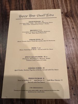 Menu photo 5 The Noble Fox Ashland, OR