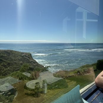 Moss Beach Distillery - Window view - Seafood Near Me - Moss Beach, California
