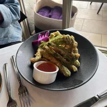 Roy's at Pebble Beach - TEMPURA VEGETABLES - Asian Fusion Near Me - Pebble Beach, California Roy's at Pebble Beach - TEMPURA VEGETABLES - Asian Fusion Near Me - Pebble Beach, California