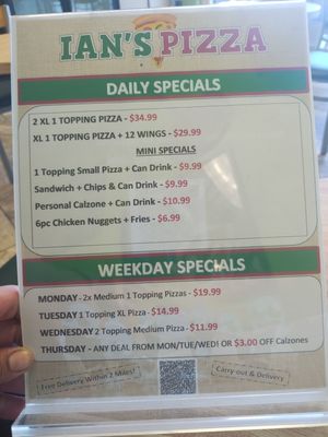Menu photo 2 Pizza Crush Pomona, CA