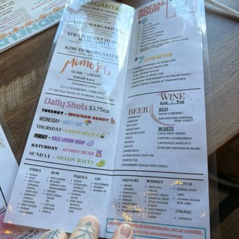 375 Social Kitchen - Drink menu - Asian Fusion Near Me - Universal City, Texas