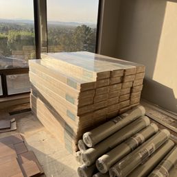 My delivery of flooring