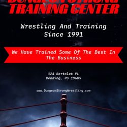 Dungeon Strong Wrestling - Flyer for training