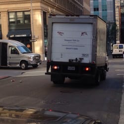 Newport Fish Company - Was just walking down the street in soma and Newport fish company's driver winged two empty cans out of his window. What an ass.