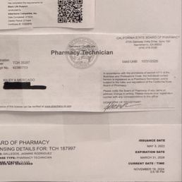 Expired licenses