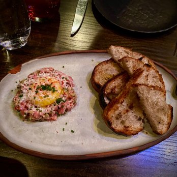 Sparrow + Wolf - Beef tartare - New American Near Me - Las Vegas, Nevada Sparrow + Wolf - Beef tartare - New American Near Me - Las Vegas, Nevada