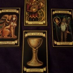 The Sorcerer's Mansion - Divination By Tiffany - Divination By Tiffany - Sample Oracle Card Layout