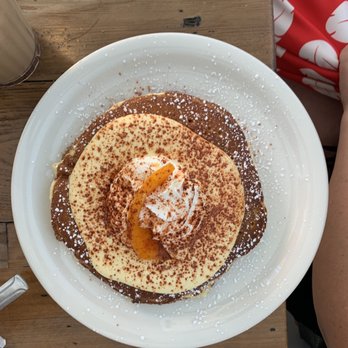 Moke’s Bread And Breakfast - Peach pancake of love - Breakfast & Brunch Near Me - Honolulu, Hawaii Moke’s Bread And Breakfast - Peach pancake of love - Breakfast & Brunch Near Me - Honolulu, Hawaii