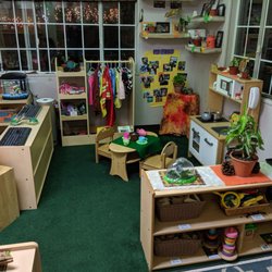 Toddler dramatic play area