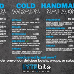 LyteBite - Glendora - Menu 2