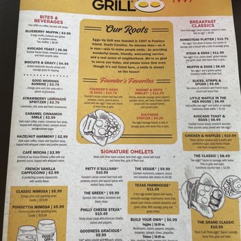 Eggs Up Grill - Menu - Breakfast & Brunch Near Me - Richmond, Virginia
