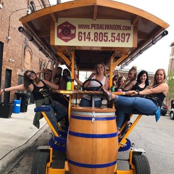 Pedal Wagon Columbus - Happy times aboard the wagon! - Tours Near Me - Columbus, Ohio