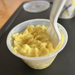 Hampton Cafe - Small potato salad. Consistency was on point, but was a bit too sweet for me.