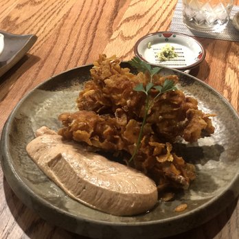 Tei Tei Robata Bar - Cornflake Shrimp (half order, 3 pcs) - Japanese Near Me - Dallas, Texas Tei Tei Robata Bar - Cornflake Shrimp (half order, 3 pcs) - Japanese Near Me - Dallas, Texas