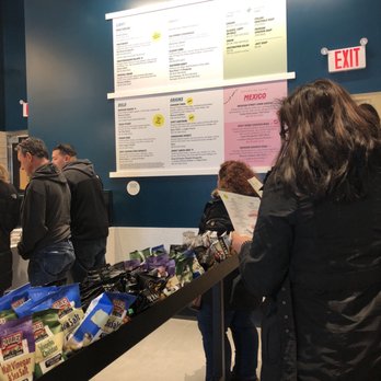 Chopt Creative Salad Co. - Both printed menus and one on the wall - Salad Near Me - North New Hyde Park, New York