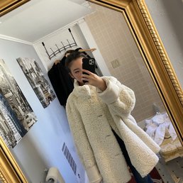 Changing room, unique coat Changing room, unique coat