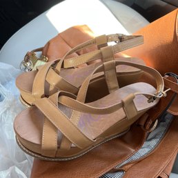 My shoes just for reference of when I mention straps