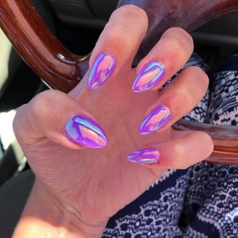 Artisan Nail Studio & Spa - Vee worked her magic! Purple chrome nails - Nail Salons Near Me - Boca Raton, Florida Artisan Nail Studio & Spa - Vee worked her magic! Purple chrome nails - Nail Salons Near Me - Boca Raton, Florida