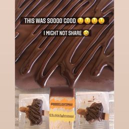 This right here is the triple chocolate bar you don't want to miss out on. This right here is the triple chocolate bar you don't want to miss out on.