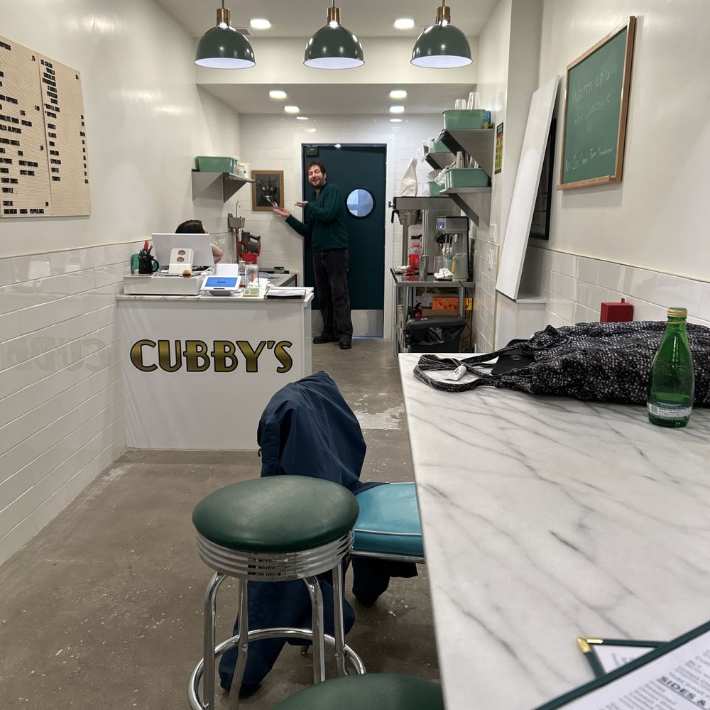 Cubby's - The food was delicious and quick! Highly recommend. (The owners dad opened Cafe Un, Deux Trois and Charles learned from working there!) - Burgers Near Me - Manhattan, New York Cubby's - The food was delicious and quick! Highly recommend. (The owners dad opened Cafe Un, Deux Trois and Charles learned from working there!) - Burgers Near Me - Manhattan, New York