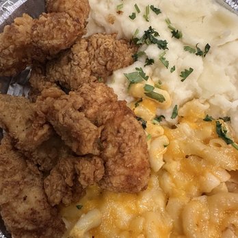 Sazon Stizzy - BONELESS CHICKEN CHUNKS, MAC ATTACK, mashed potatoes - Latin American Near Me - Bronx, New York