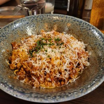 Kurobuta - White Charcoal Grille - Spicy pork ragu - Asian Fusion Near Me - Caldwell, New Jersey Kurobuta - White Charcoal Grille - Spicy pork ragu - Asian Fusion Near Me - Caldwell, New Jersey