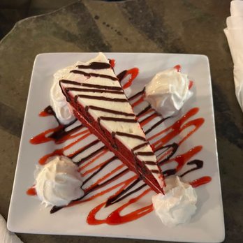 Brick's - A great dessert - Red Velvet cake - New American Near Me - Placerville, California Brick's - A great dessert - Red Velvet cake - New American Near Me - Placerville, California