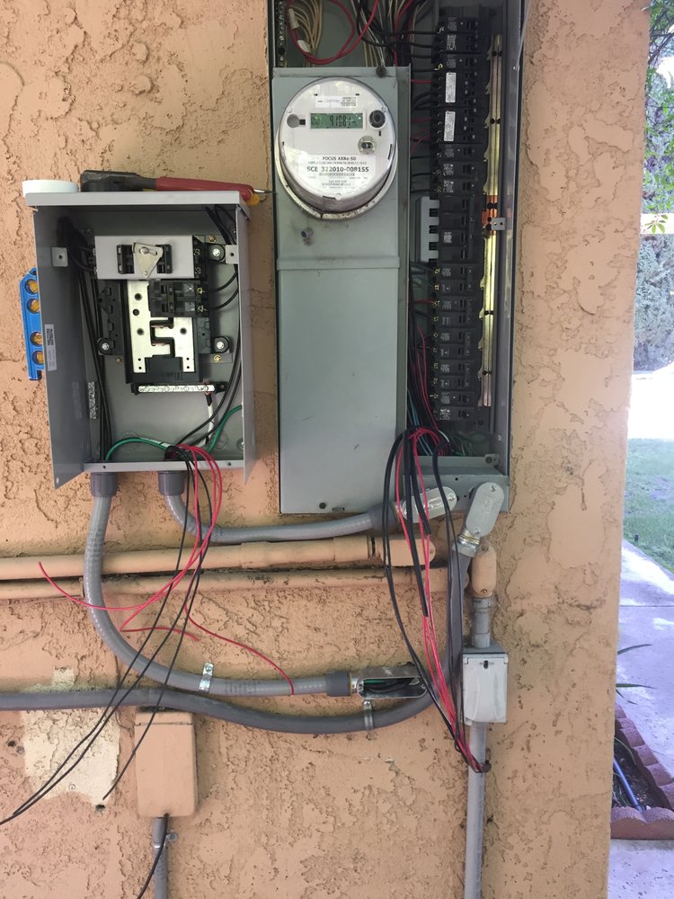 Slide of AV electric services