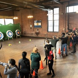 On the Mark Archery - Archery at the Charles River Museum of Industry and Innovation - The Industrial and the Archaic!