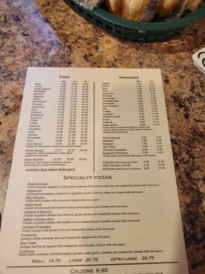 Menu photo 2 Gus' Pub And Pizzarama Plainfield, CT