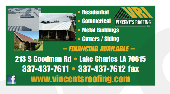 Slide of Vincent's Roofing