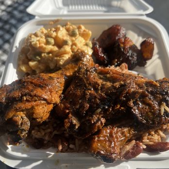 Belizean Ting - Stew chicken dinner Full belly - Caterers Near Me Belizean Ting - Stew chicken dinner Full belly - Caterers Near Me