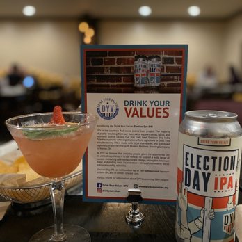 The Battleground - Mezcal mint martini, and the Election Day IPA. - Mexican Near Me - Kent, Ohio