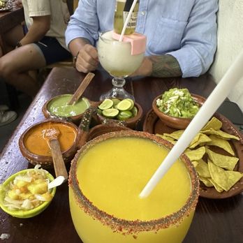 Pancho's Takos - Mango margarita and Pancho margarita - Mexican Near Me - Puerto Vallarta, JAL