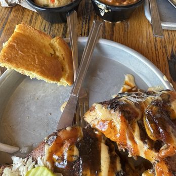 Edley's Bar-B-Que - Half Chicken Platter - Barbeque Near Me - Nashville, Tennessee