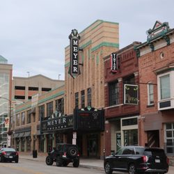 Meyer Theatre - A historic facade.