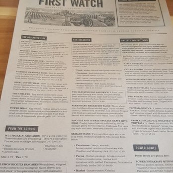 First Watch - Breakfast & Brunch Near Me - Orlando, Florida