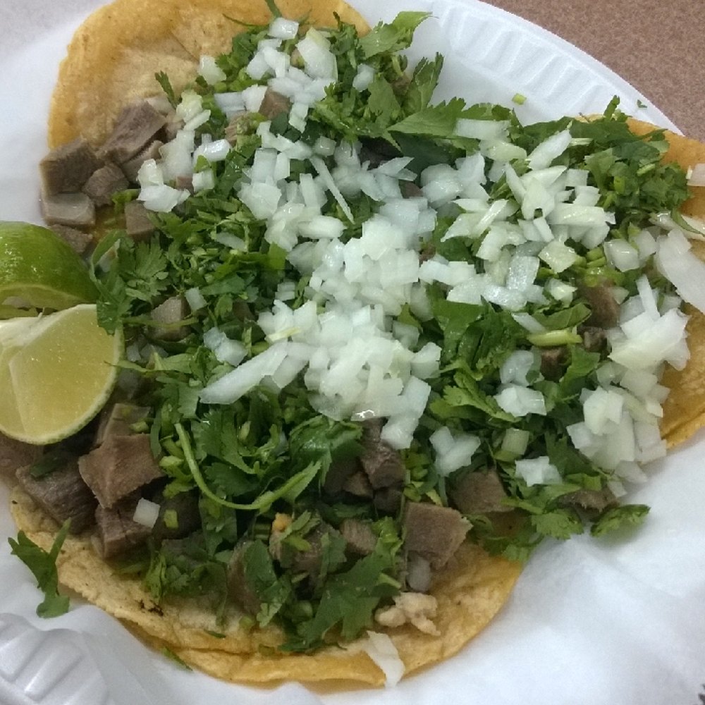 Taqueria Merlo - Tacos de lengua. You choose toppings. - Grocery Near Me - Avon Park, Florida Taqueria Merlo - Tacos de lengua. You choose toppings. - Grocery Near Me - Avon Park, Florida