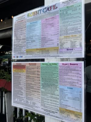 Menu photo 4 Hobbit Cafe Houston, TX
