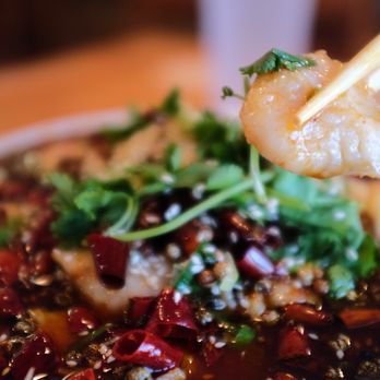 Dumpling House - Boiled fish & chili oil - delicious and a little bit spicy. - Chinese Near Me - Muncie, Indiana