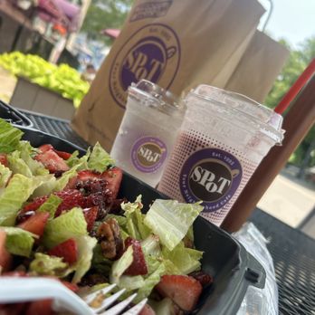 LUMA Cafe & Eatery - Strawberry Protein Shake Strawberry Walnut Salad Water - Coffee & Tea Near Me - Niagara Falls, New York LUMA Cafe & Eatery - Strawberry Protein Shake Strawberry Walnut Salad Water - Coffee & Tea Near Me - Niagara Falls, New York