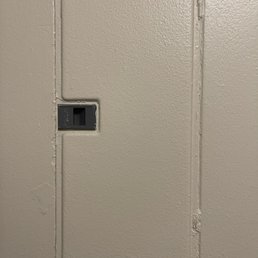 Painted over the electrical panel and I can't open it Painted over the electrical panel and I can't open it