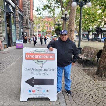 Underground Tour - My husband - Historical Tours Near Me - Seattle, Washington Underground Tour - My husband - Historical Tours Near Me - Seattle, Washington
