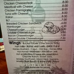 Whiskey  Business - Menu 2026