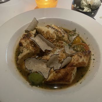 The Frog & The Peach - Black Truffle Ricotta Gnocchi - New American Near Me - New Brunswick, New Jersey
