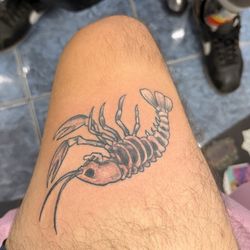 Slanging Dat Ink 1 - Skeleton crawfish